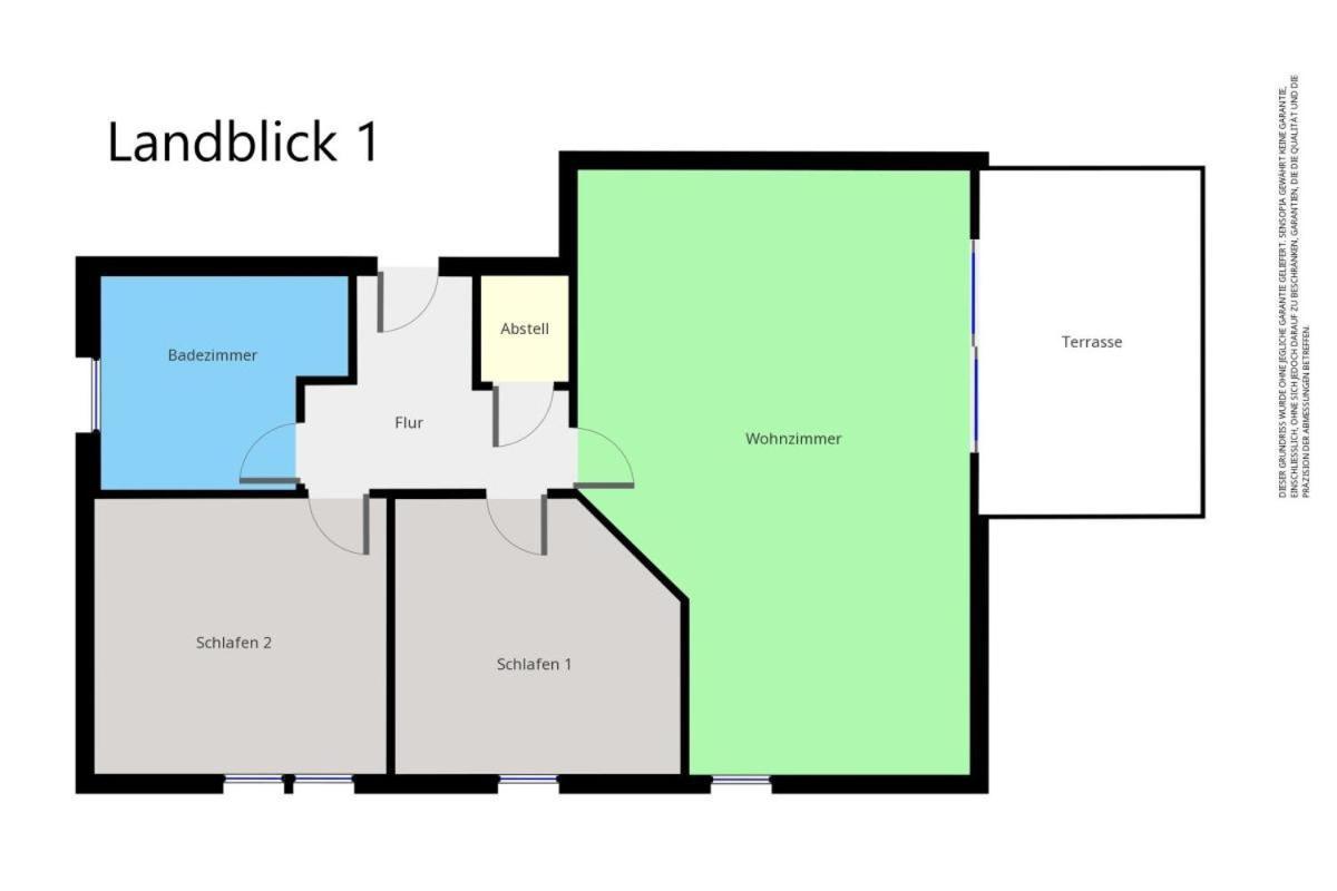 Landblick 1 - Luxusferienwohnung Fuer 4 Personen Norddeich  Eksteriør bilde