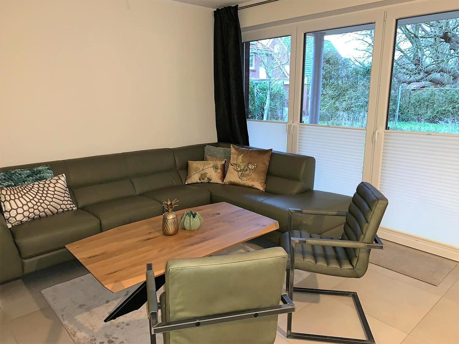 Landblick 1 - Luxusferienwohnung Fuer 4 Personen Norddeich  Eksteriør bilde